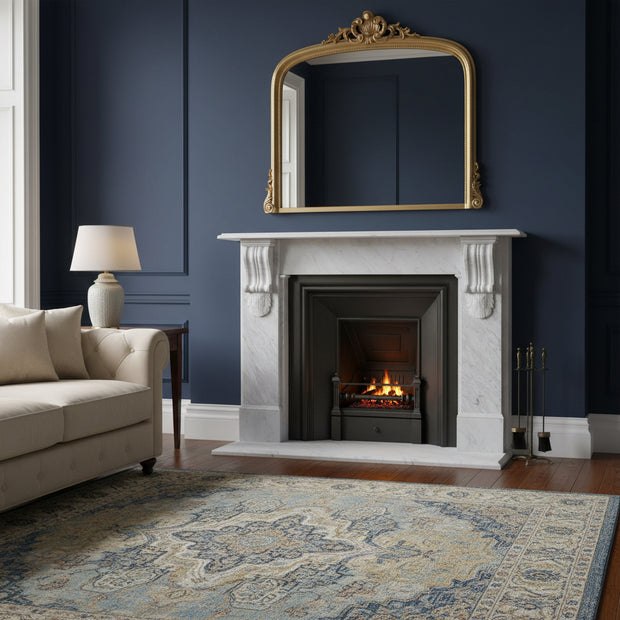 Late Victorian fireplace surround