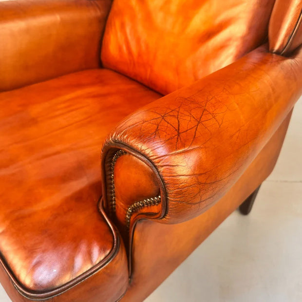 Danish wingback chair