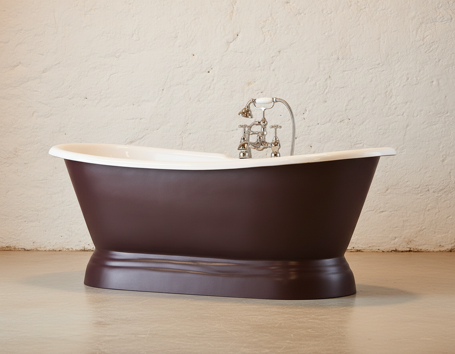 Cast Iron Bateau Bath