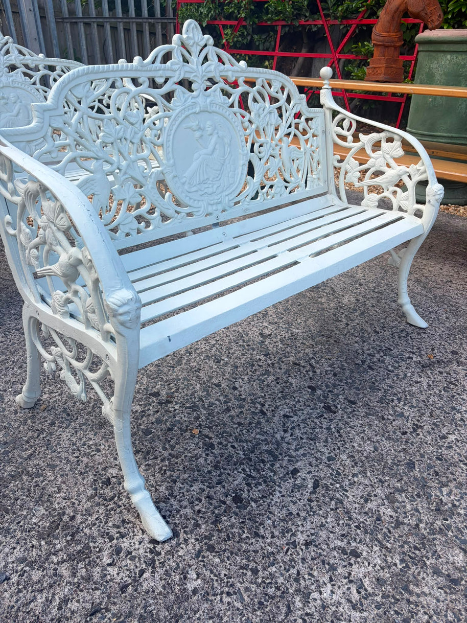 2 seat Cast Iron Lady Bench