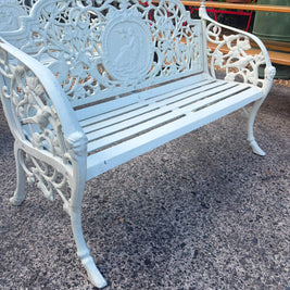 2 seat Cast Iron Lady Bench