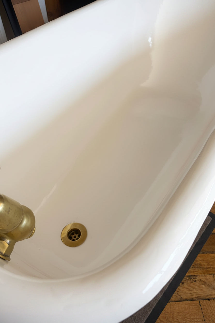 Original Restored Victorian Roll Top Bath