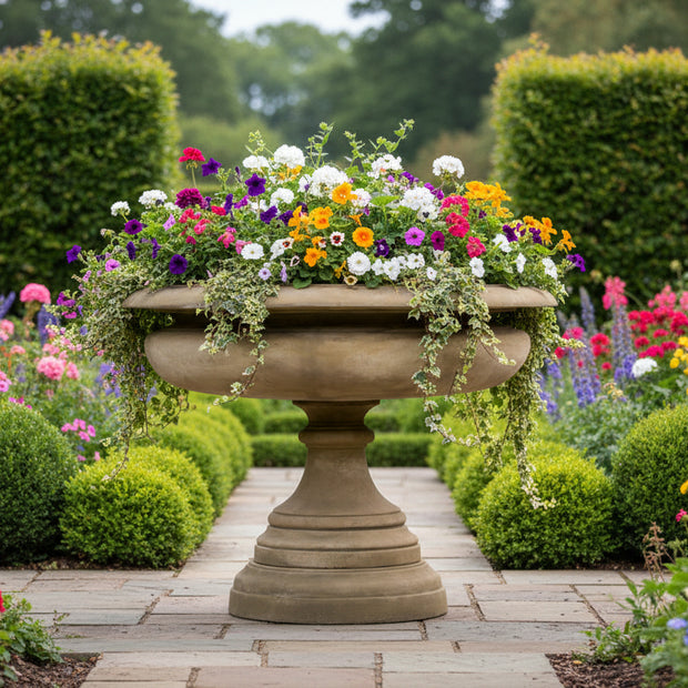 Giant Georgian Bowl Bath Stone Planter