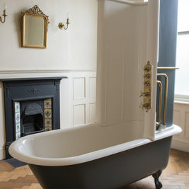 Original Restored Victorian Canopy Bath