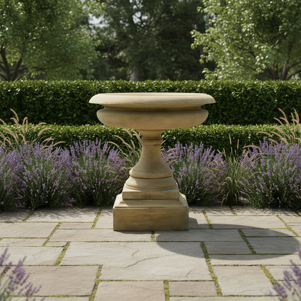 Large Georgian Bowl Bath Stone Planter