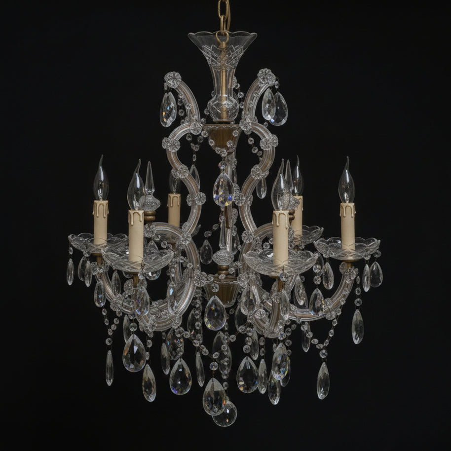 Marie Therese 6 Candle Chandelier