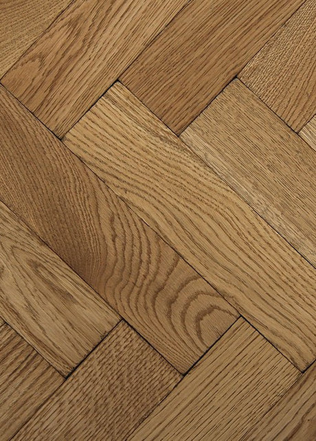 Aged Textured Vintage Oak Parquet Flooring - Wilsons Yard