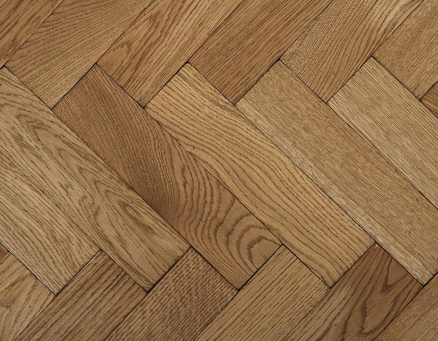 Aged Textured Vintage Oak Parquet Flooring - Wilsons Yard