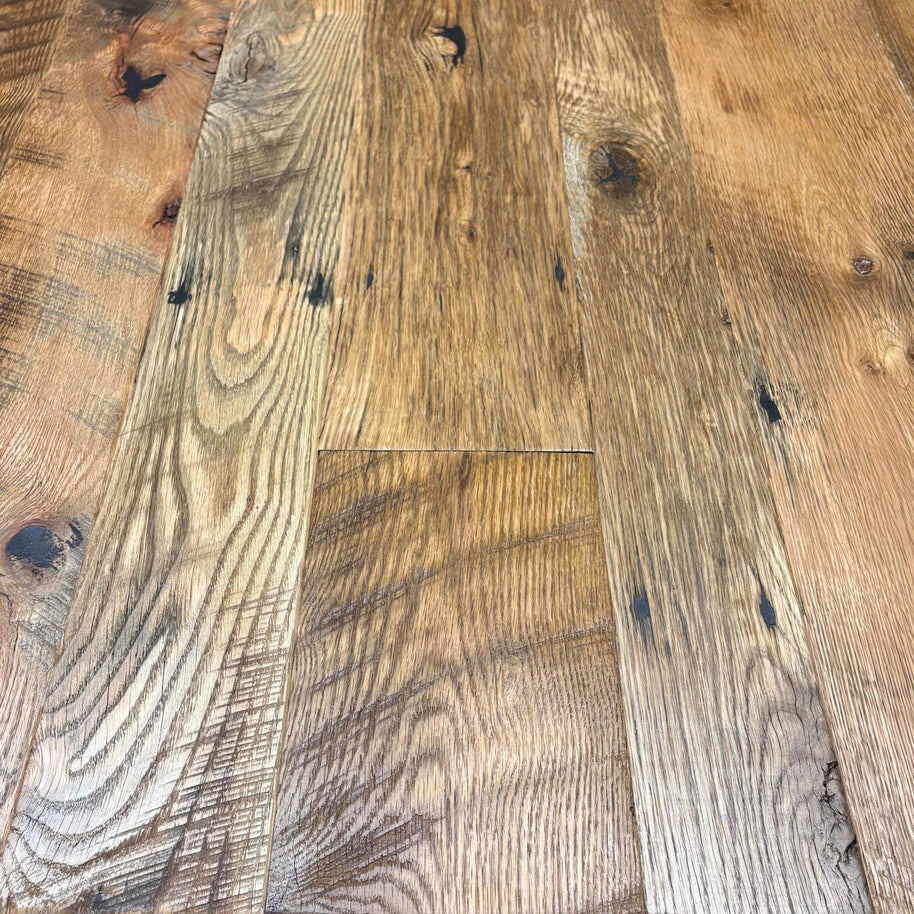 Mixed Width Amish Oak Flooring