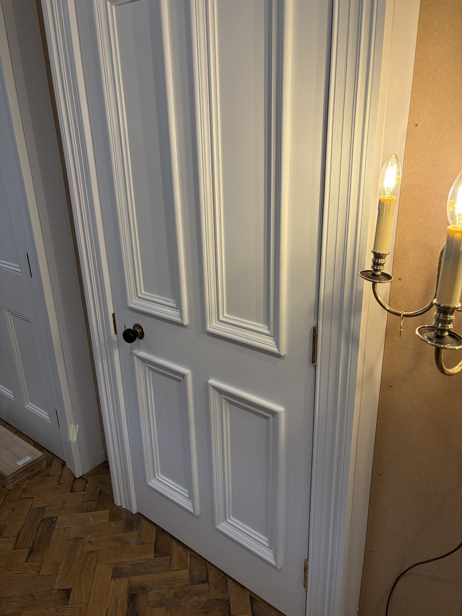 Georgian Style Four Panel Door - Bolection Mould
