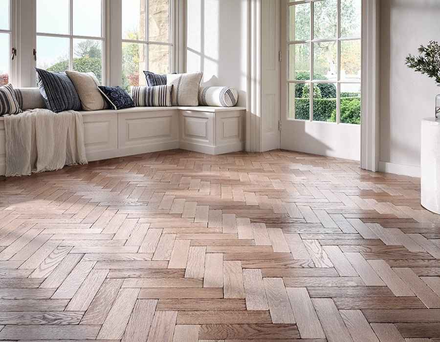 Connolly Oak Parquet Flooring - Wilsons Yard