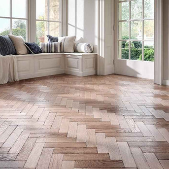 Connolly Oak Parquet Flooring - Wilsons Yard