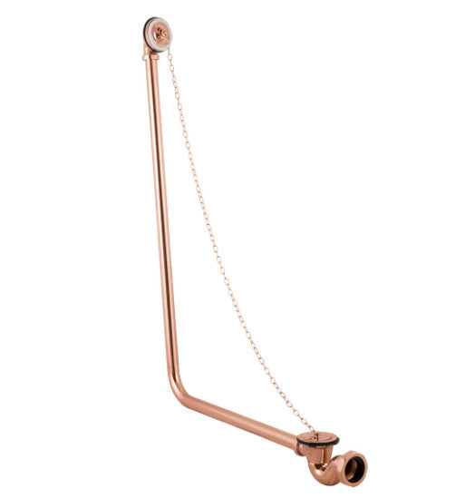 French Polished Copper Bateau Bath