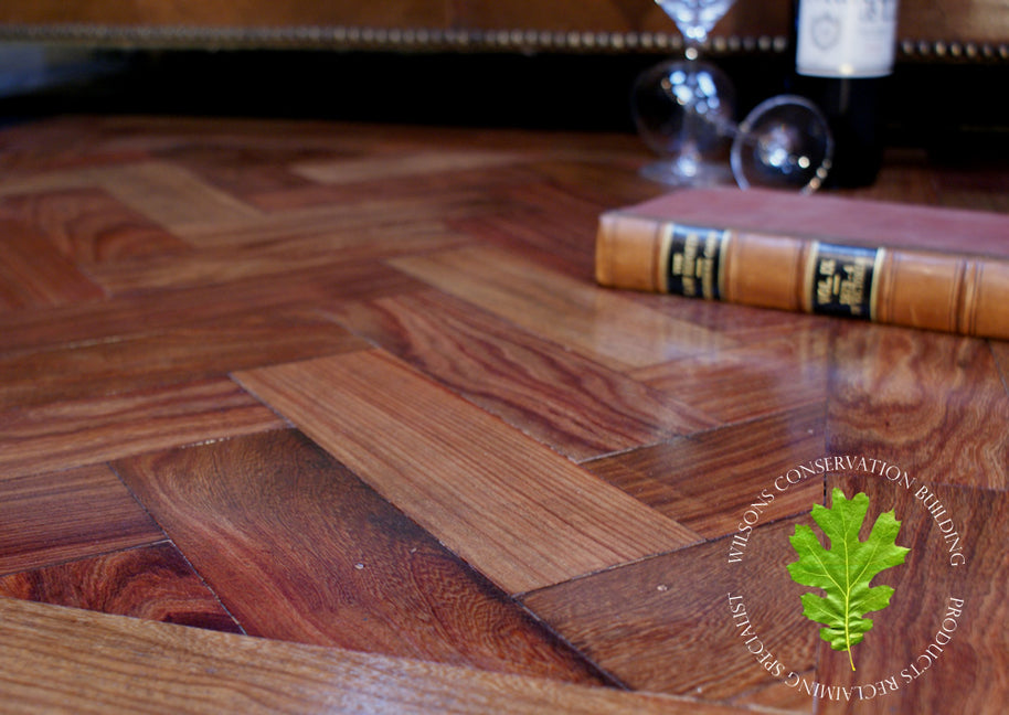 Reclaimed Crepe Weavers Parquet