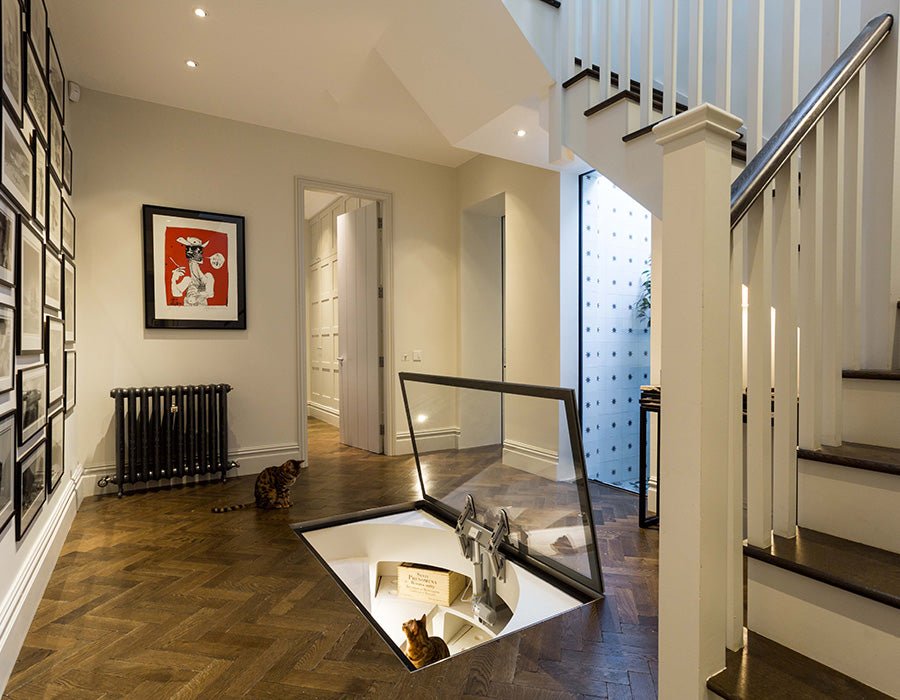 Dark Vintage Oak Parquet Flooring - Wilsons Yard