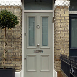 Victorian Door Frame & Fanlight