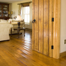 Double Planked And Beaded Cider Mill Door In Solid Oak