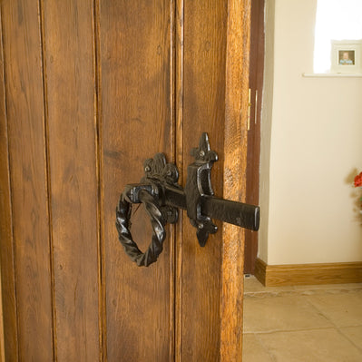 Double Planked And Beaded Cider Mill Door In Solid Oak