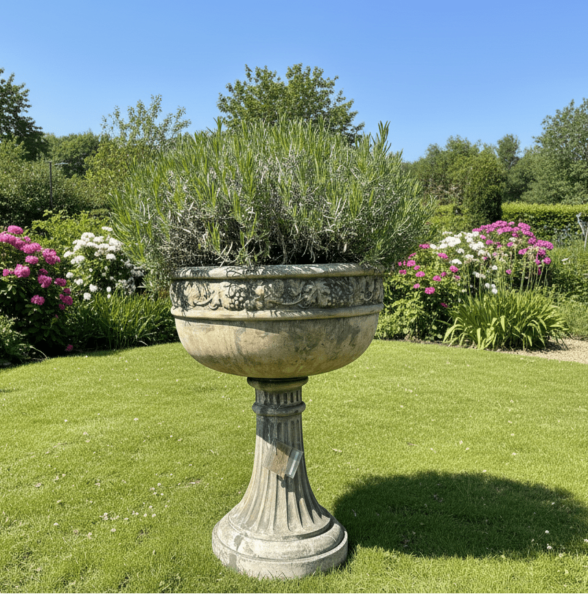 Georgian Chalice garden planter bowl - Wilsons Yard