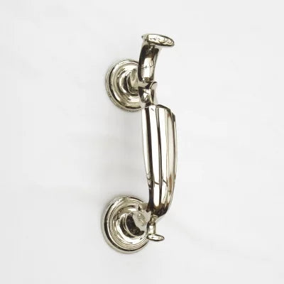 Large Nickel Doctors Door Knocker