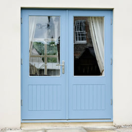 Pair of 1 Pane Sheeted Cottage Doors - Wilsons Yard