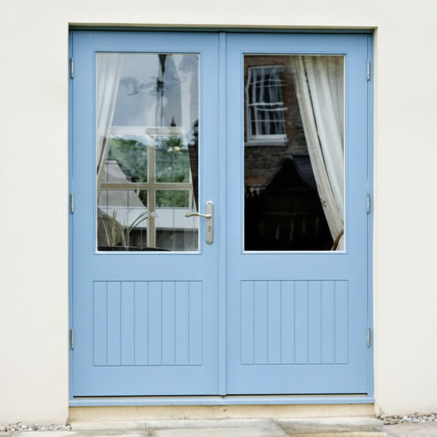 Pair of 1 Pane Sheeted Cottage Doors - Wilsons Yard