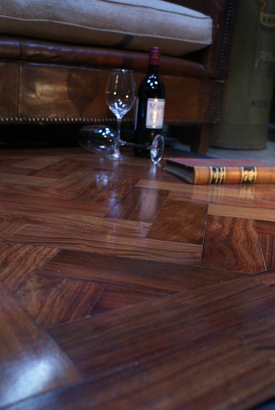 Reclaimed Crepe Weavers Parquet - Wilsons Yard