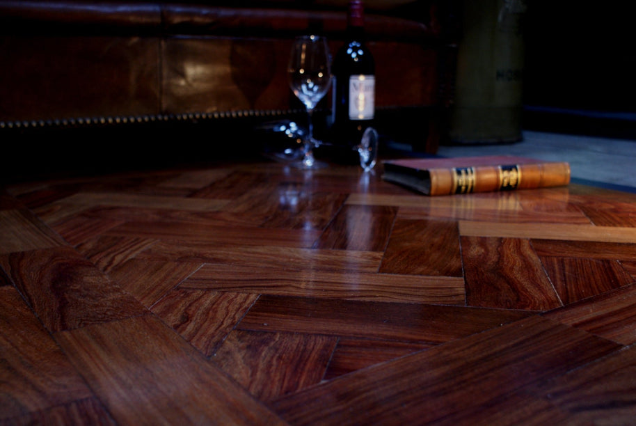 Reclaimed Crepe Weavers Parquet - Wilsons Yard