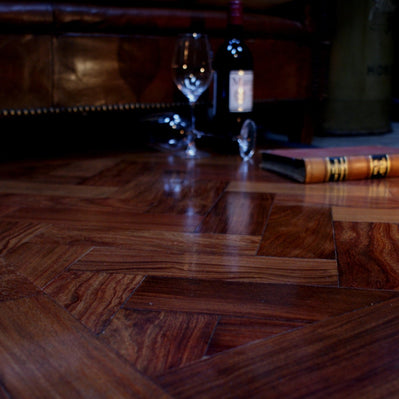 Reclaimed Crepe Weavers Parquet - Wilsons Yard