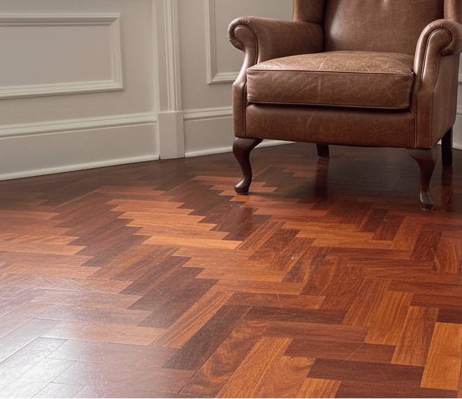 Rhodesian Teak Parquet - Wilsons Yard