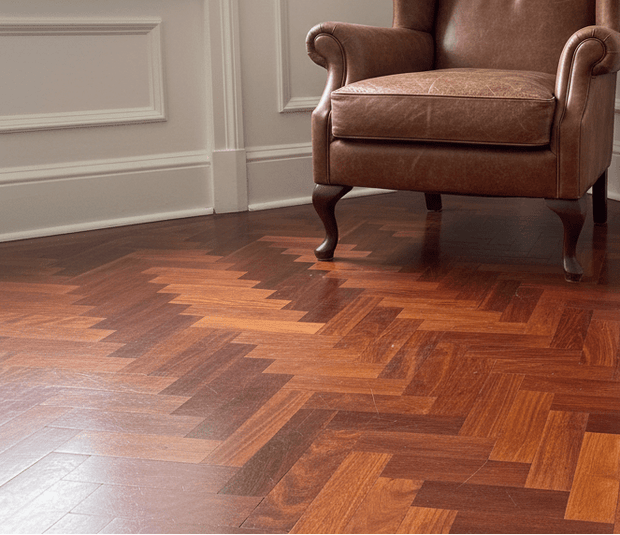 Rhodesian Teak Parquet - Wilsons Yard