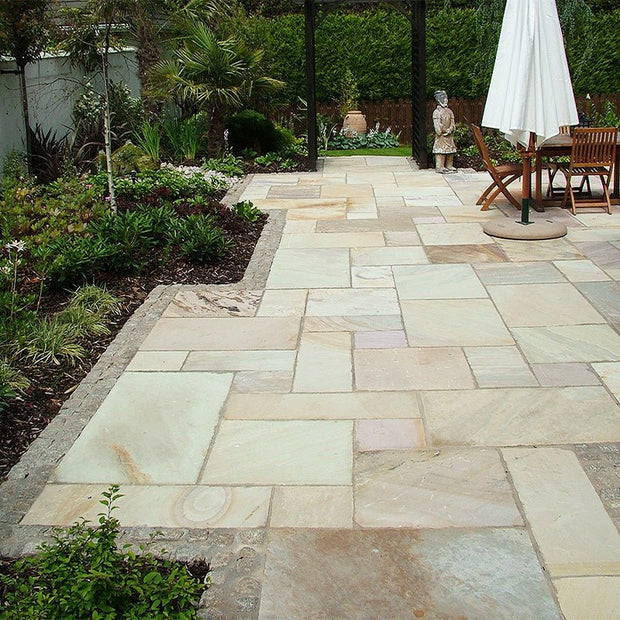 Somerset Natural Sandstone Paving - Wilsons Yard