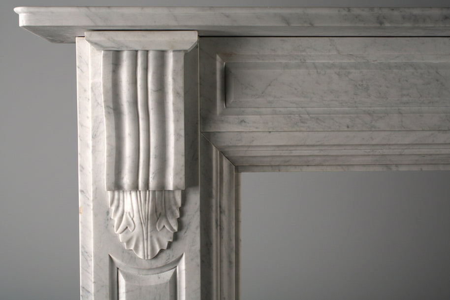 Large Victorian Corbel Fireplace
