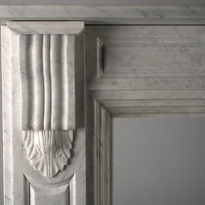 Large Victorian Corbel Fireplace