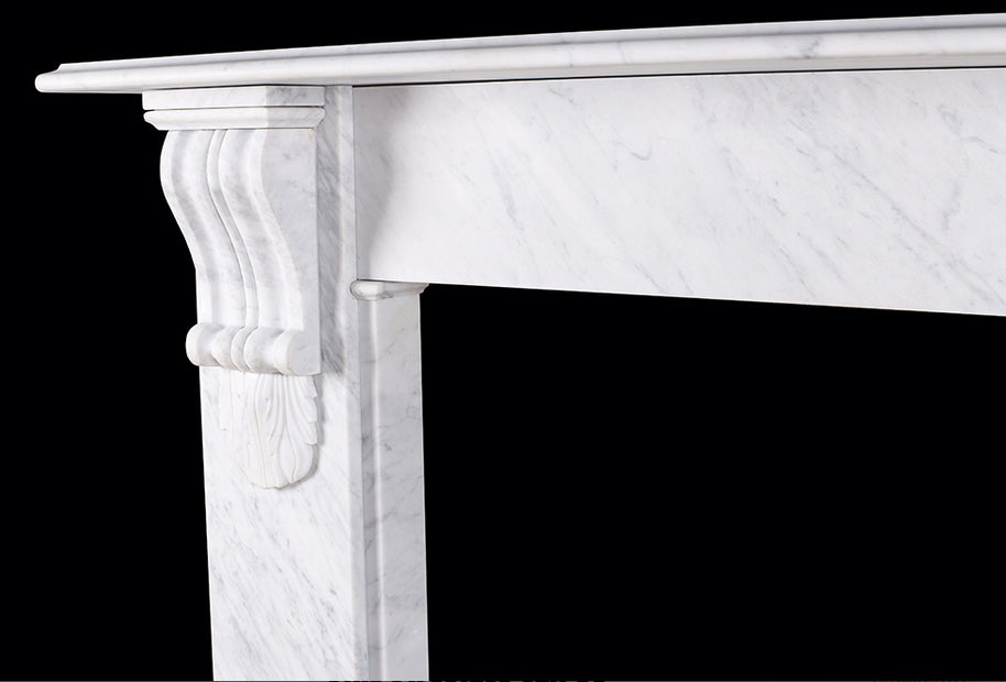 Late Victorian fireplace surround
