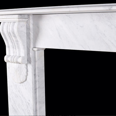 Late Victorian fireplace surround