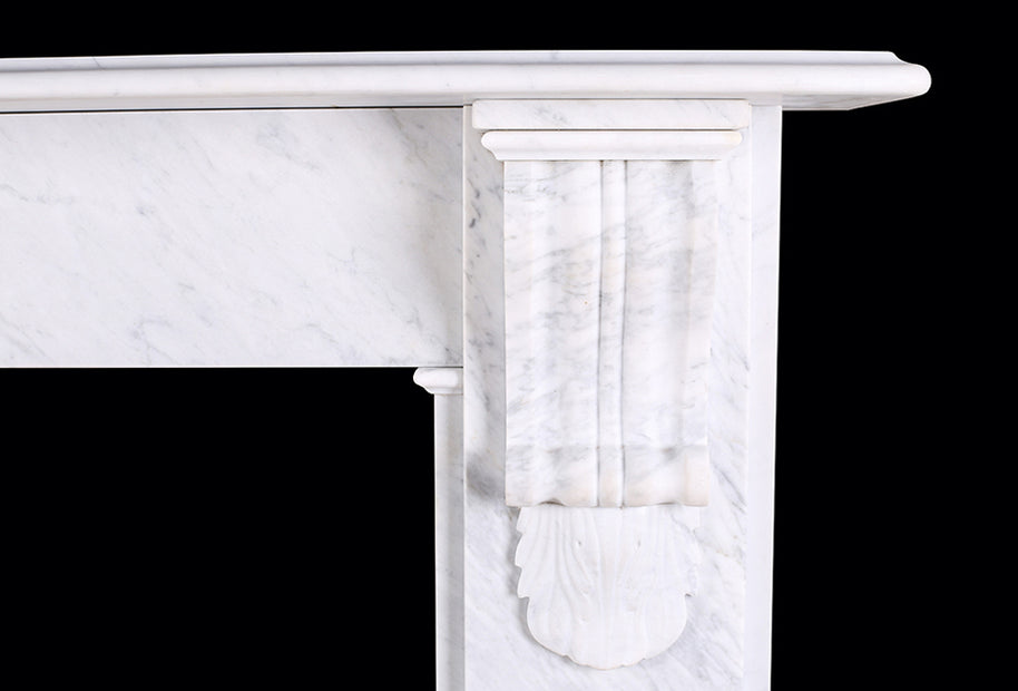 Late Victorian fireplace surround
