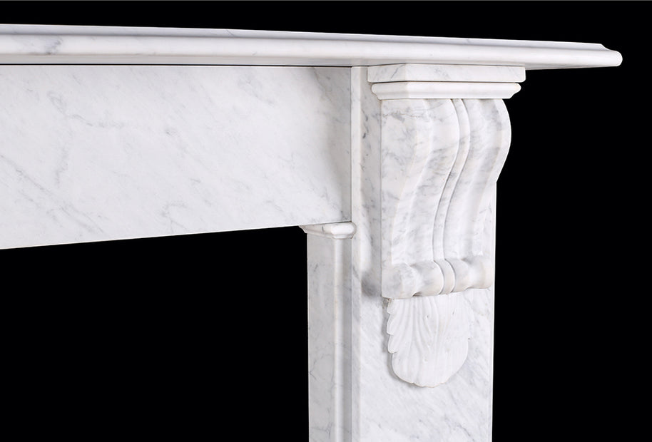 Late Victorian fireplace surround