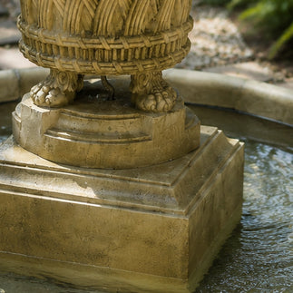 French Weaver Basket Garden Water Feature 2.1 m Pool Surround