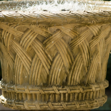 French Weaver Basket Garden Water Feature 2.1 m Pool Surround