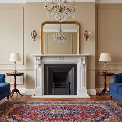 Large Victorian Corbel Fireplace