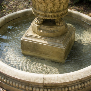 French Weaver Basket Garden Water Feature 2.1 m Pool Surround