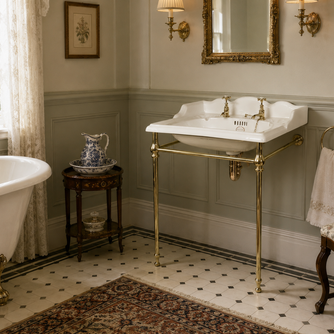 Marlborough Basin Set 635mm Basin and Washstand