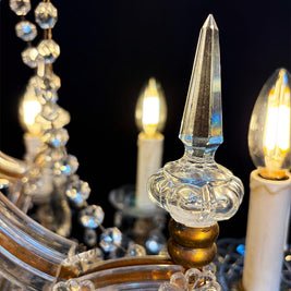 Vintage Pair of Marie Theresa Chandeliers