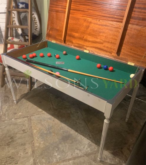 Games Table with Felt Lined Interior