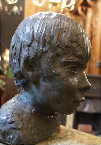 Child's Head Bust