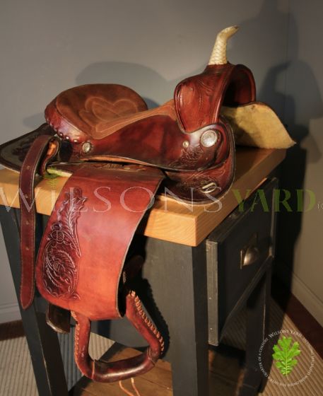 Fantastic Quality American Leather Western Cowboy Saddle