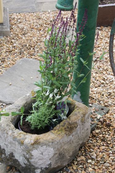 Vintage garden features