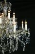 Vintage crystal chandelier 