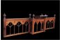 Pitch Pine Pulpit With Railing